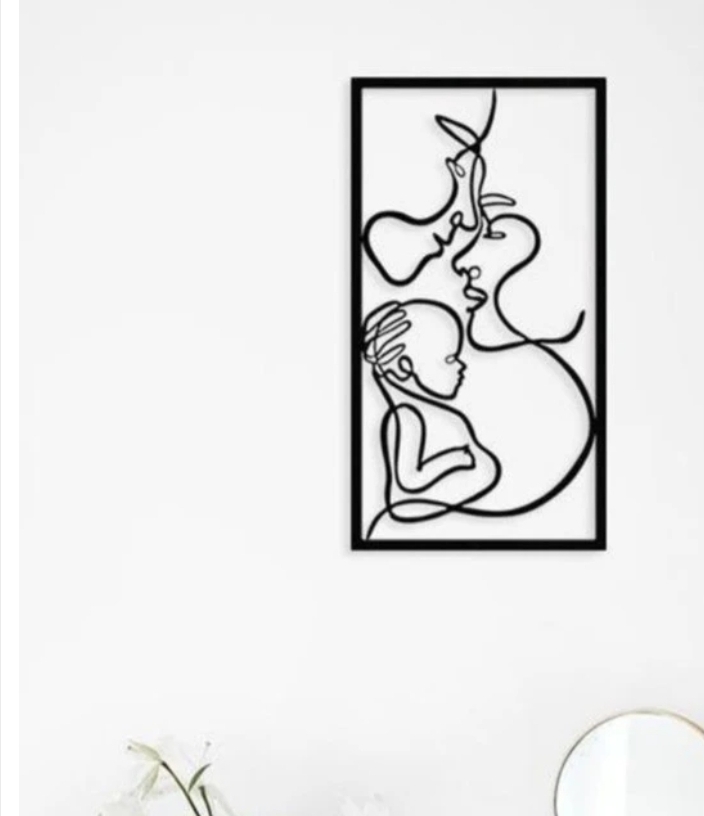 تابلو فلزی دیواری عشق T269 برند: ارغوان