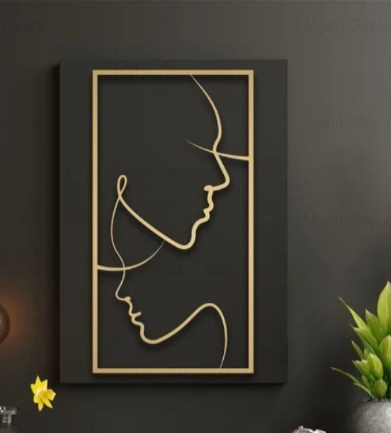 تابلو فلزی دیواری عشق دریک قاب برای ولنتاین T261