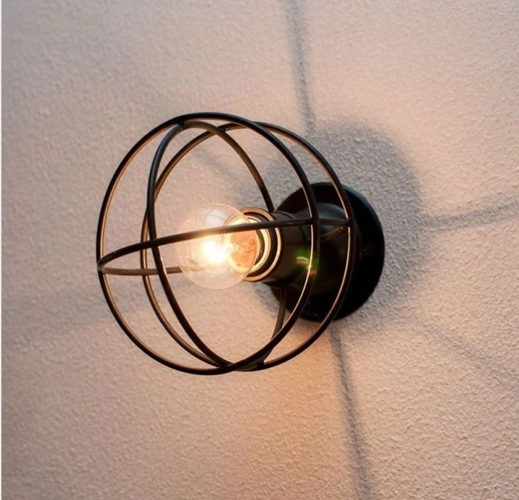 دیوارکوب فلزی مدرن D187
